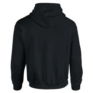 Sweat a capuche brodée blanc